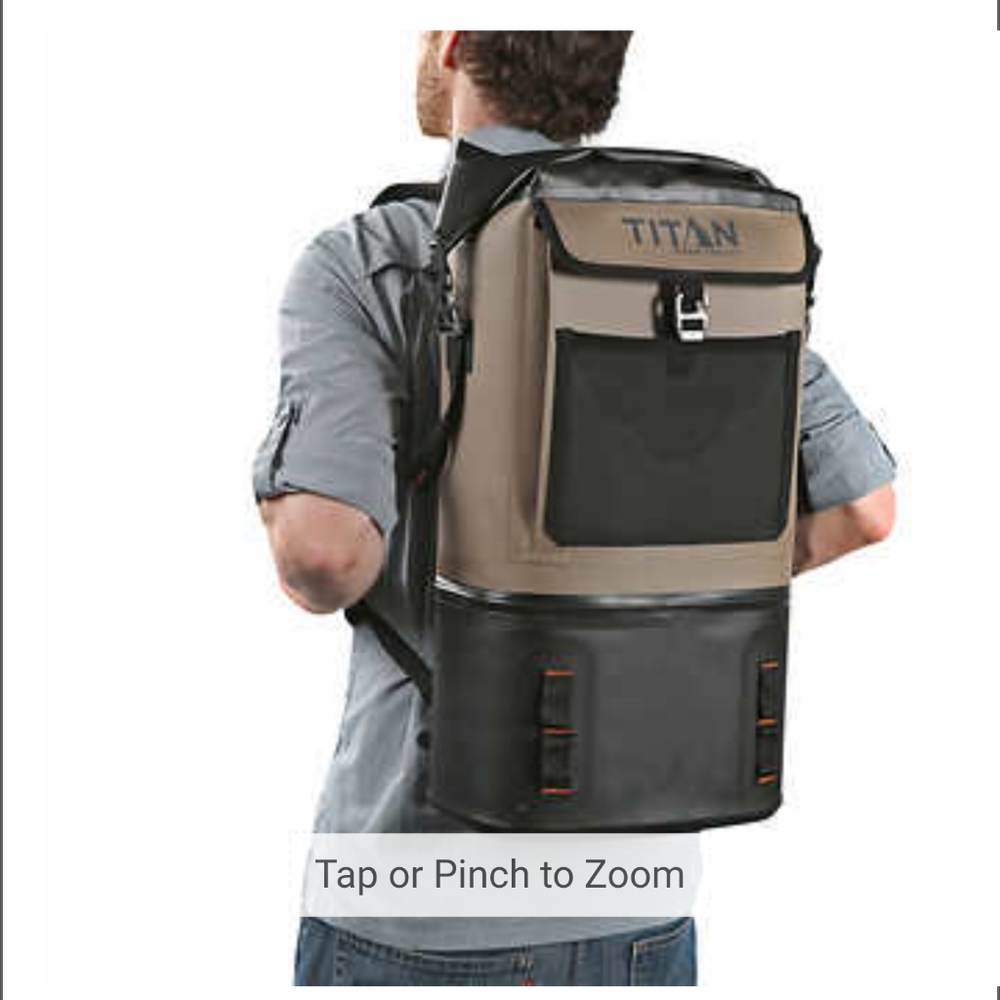 Titan Deep Freeze 24-can High Performance, Waterproof Backpack Cooler - Picture 6 of 6